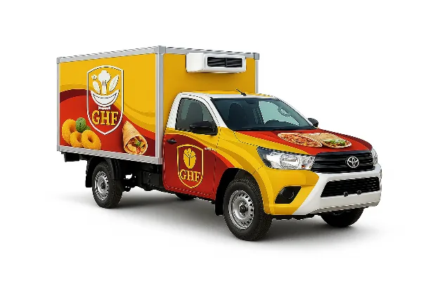 Golden Harmony Foods delivery vehicle